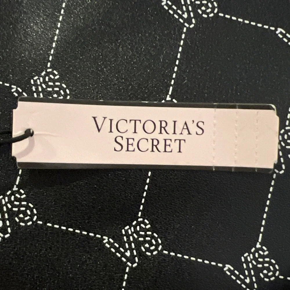 Victoria Secret Waist Bag Soft Studded Black & White New With Tag